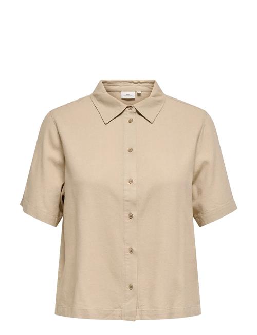 ONLY Carmakoma | Cargoa S/S Linen Bl Shirt Cc Pnt | 48