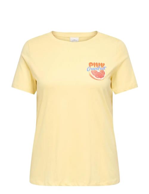 ONLY Carmakoma | Carbolette Life Reg S/S Top Box Jrs | 46-48