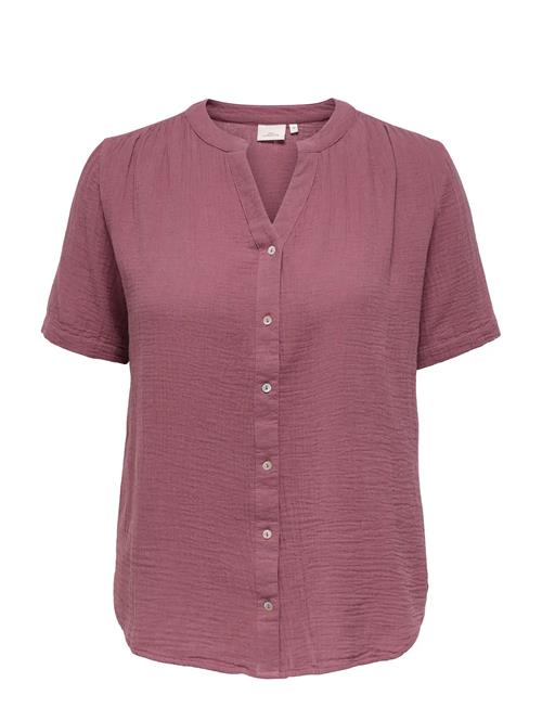 ONLY Carmakoma | Carthyra S/S Button Top  Wvn | 44