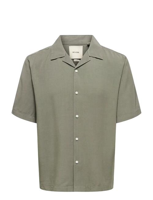 ONLY & SONS | Onsperu Ss Reg Tencel Shirt Noos | XXL