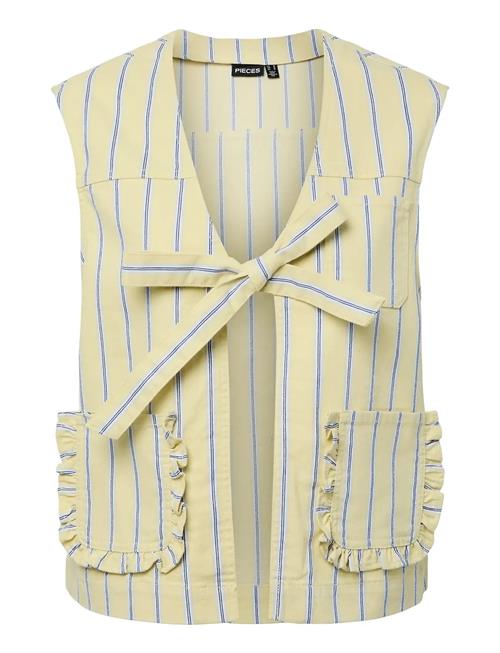 Pieces | Pcbillo Tie Denim Vest | S