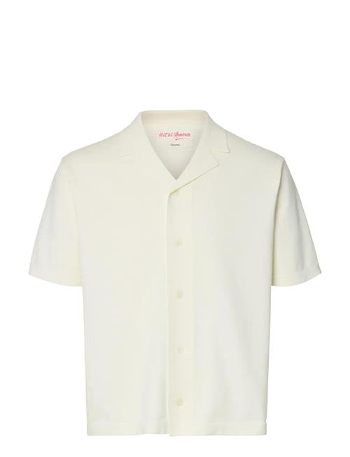 Selected | Slhamour Intarsia Relaxed Polo Cardigan | M