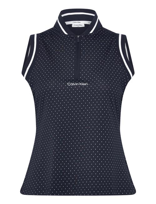 Calvin Klein Golf | Camilla Printed S/Less Polo | L