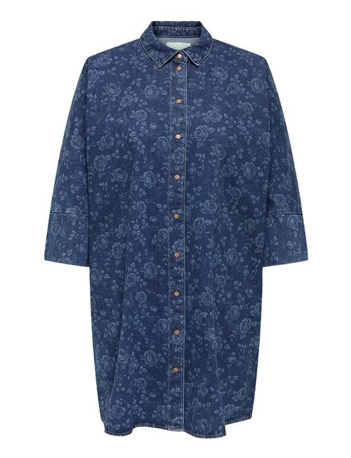 ONLY Carmakoma | Cargrace 3/4 Rose Dnm Dress Pim | 52