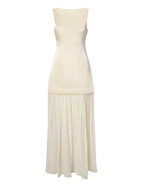 Malina | Karla Dropped Waist Chiffon Maxi Dress | 44