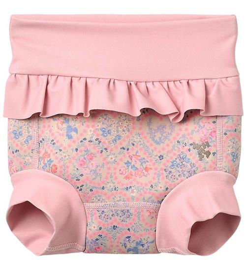 Wheat Blebadebukser - Rita - Pink Heart Flowers