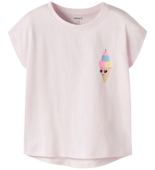 Name It T-shirt - NmfVarutti - Cradle Pink/Ice Cream