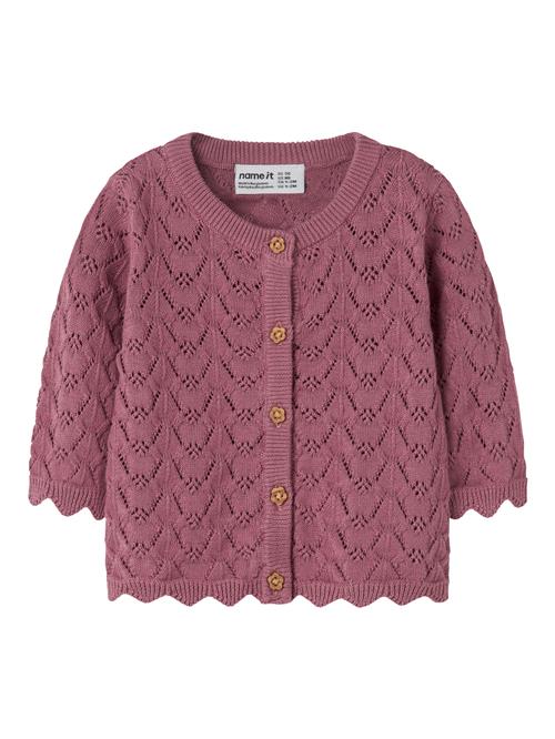 NAME IT Strik Cardigan Harriet Mesa Rose