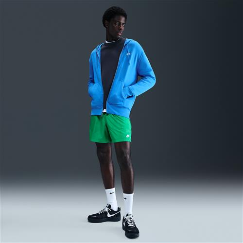 Vævede Nike Club Flow-shorts til mænd - grøn