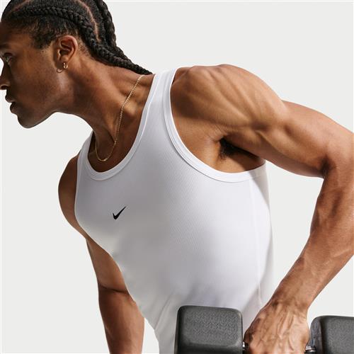 Nike N.A.C.-træningstanktop til mænd - hvid