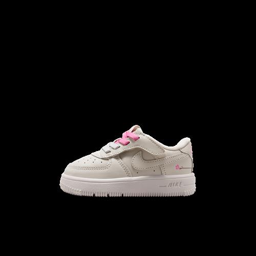 Nike Force 1 Low EasyOn-sko til babyer/småbørn - grå