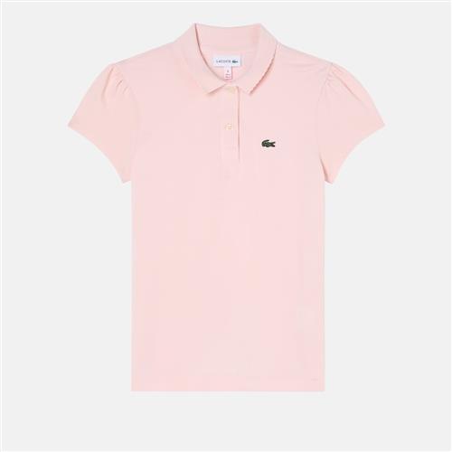 Lacoste Petite Polo Pique Nidus  Nidus 128 cm  Lyserød  128 cm  kvinde