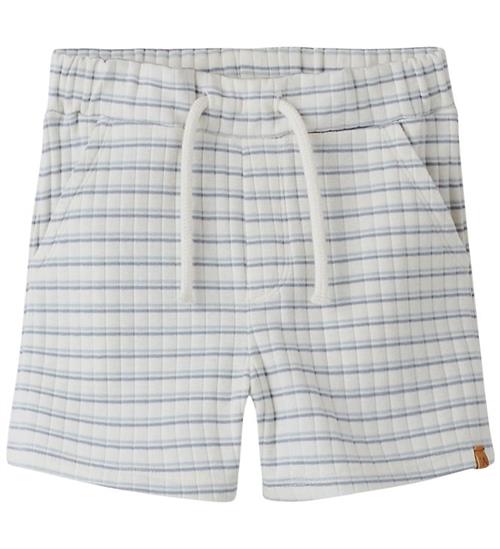 Lil Atelier Shorts - Rib - Loose - NmmHaldur - Coconut Milk/Dust