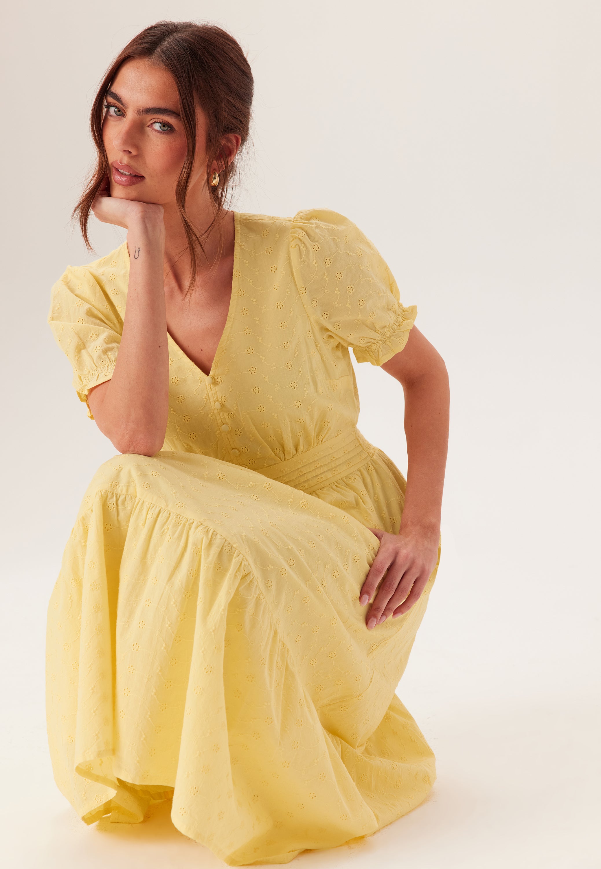 BUBBLEROOM Broderie Anglaise Dress