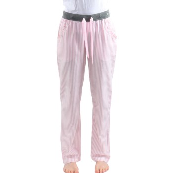 Esprit Calista Flannel Pants Hvid/Rosa bomuld 36 Dame