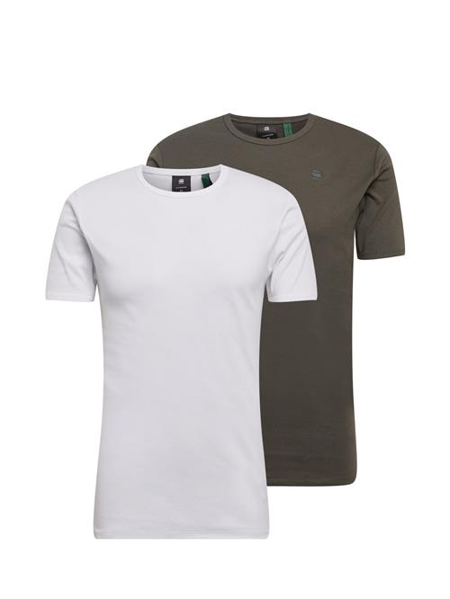 G-STAR Bluser & t-shirts  khaki / hvid