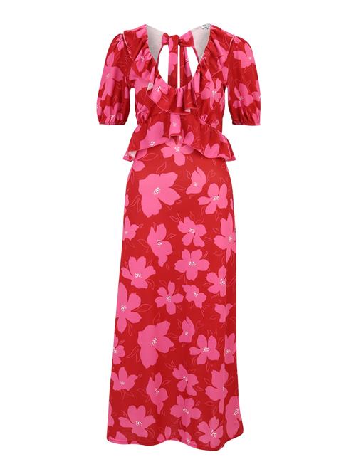 Dorothy Perkins Tall Kjole  lyserød / rød / hvid