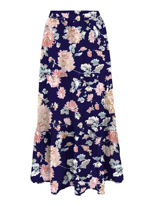 Only Tall Nederdel 'ONLStar'  creme / natblå / lysegrøn / lyserød