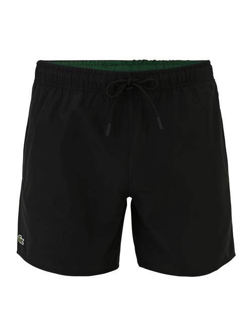 LACOSTE Badeshorts  mørkegrøn / rød / sort / hvid