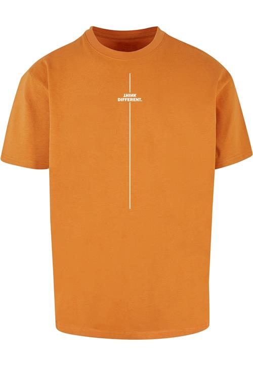 Merchcode Bluser & t-shirts 'Think Different'  orange / hvid