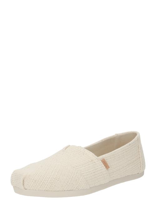 TOMS Slipper  beige / hvid