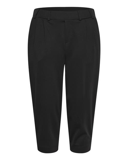 Kaffe Bukser med lægfolder 'KAJenny'  sort