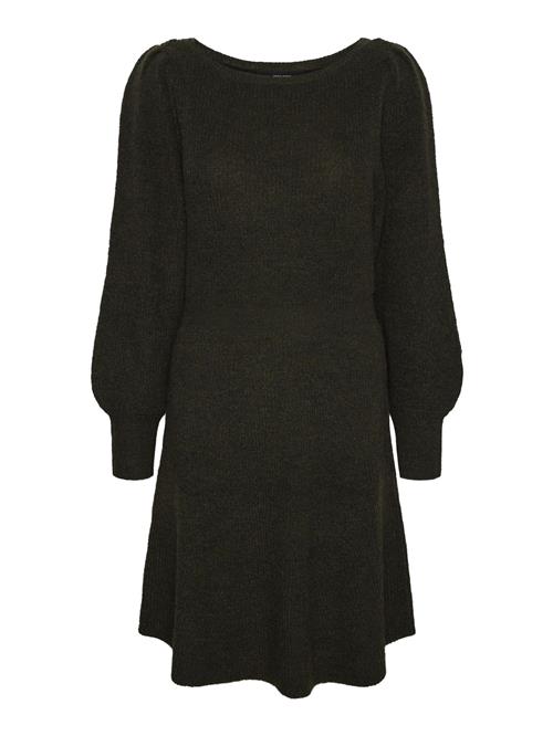 VERO MODA Strikkjole  mørkebrun