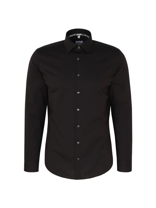 SEIDENSTICKER Forretningsskjorte 'Smart Essentials'  sort