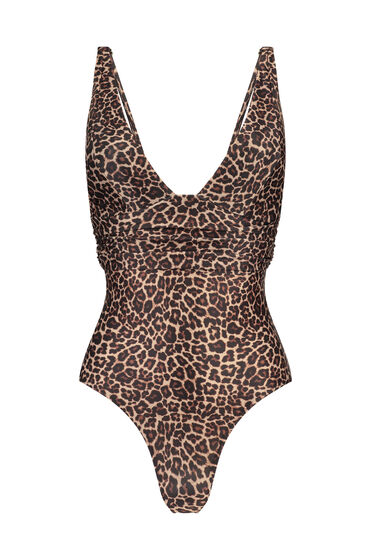 Hunkemöller Badedragt Shaping Luxe Brun