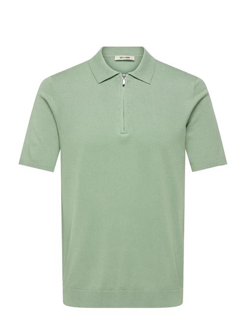 ONLY & SONS | Onswyler Life Reg 14 Ss Zip Polo Knit | XL