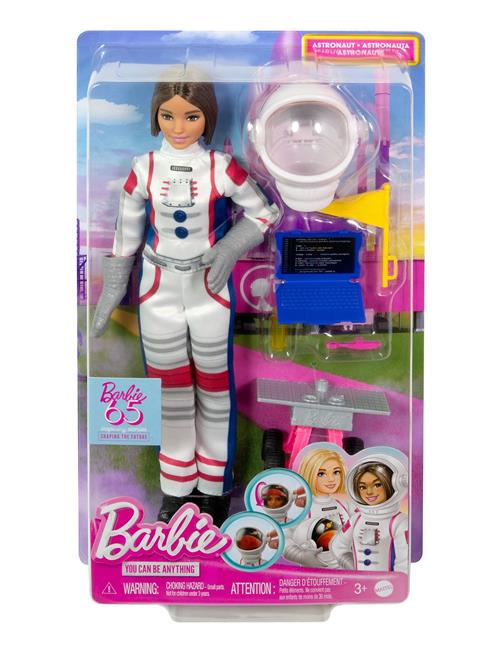 Barbie | 65Th Anniversary Doll & 10 Accessories, Astronaut Set With Brunette Doll | ONE SIZE