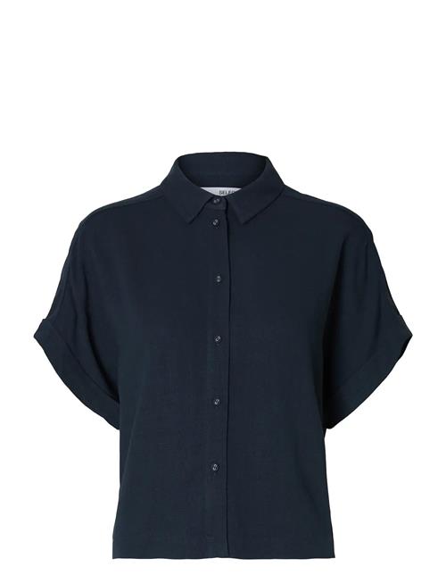 Selected | Slfviva Ss Cropped Sun Shirt Noos | 42