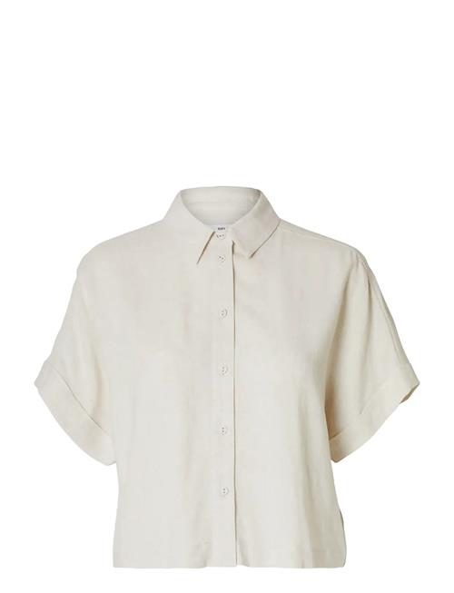 Selected | Slfviva Ss Cropped Sun Shirt Noos | 36