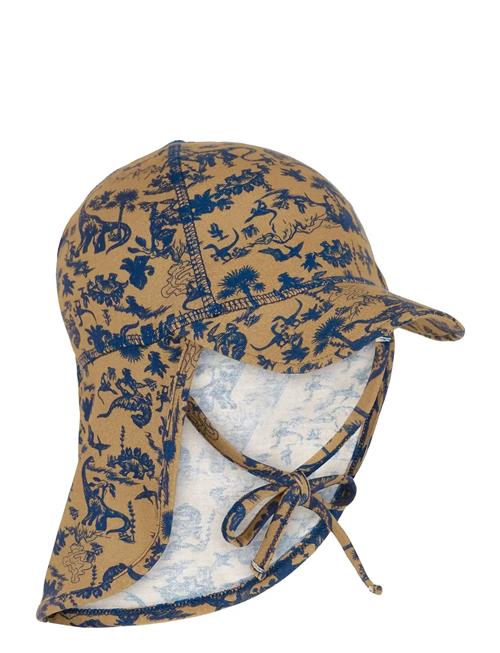 mikk-line | Summerhat Cap Long Neck - Aop Bamboo | 53(4/6Y)