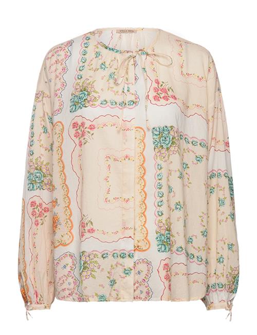 Stella Nova | Cotton Tissue Printed Blouse | 36