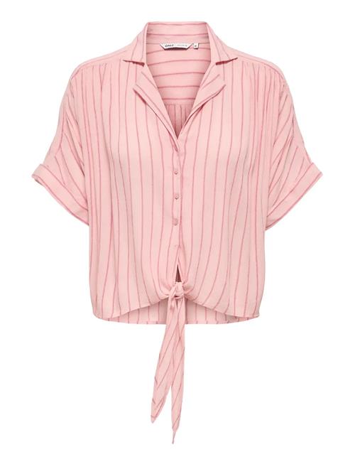 ONLY | Onlpaula Life S/S Tie Shirt Wvn Noos | S