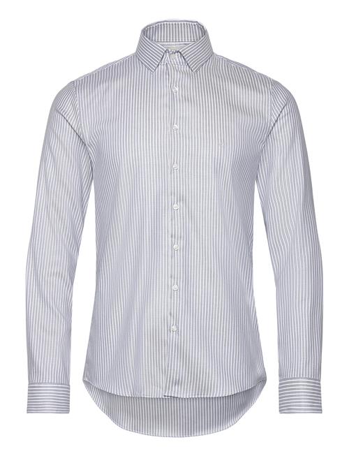 Calvin Klein | Non Iron Stripe Slim Shirt | 37