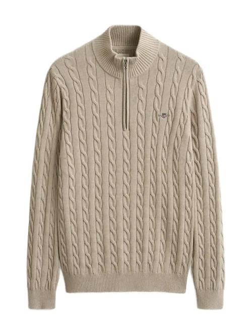 GANT | Cable Knit Half-Zip Sweater | XXXL