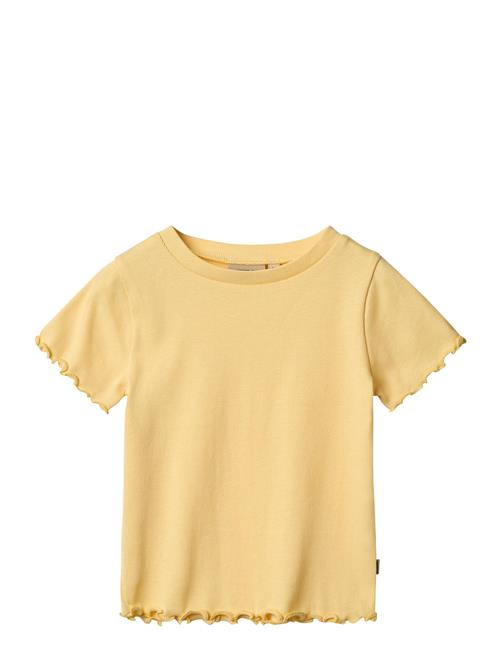 Wheat | Rib T-Shirt S/S Alicia | 104