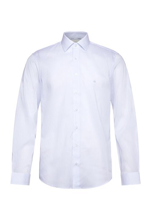 Calvin Klein | Lyocell Stripe Regular Shirt | 40