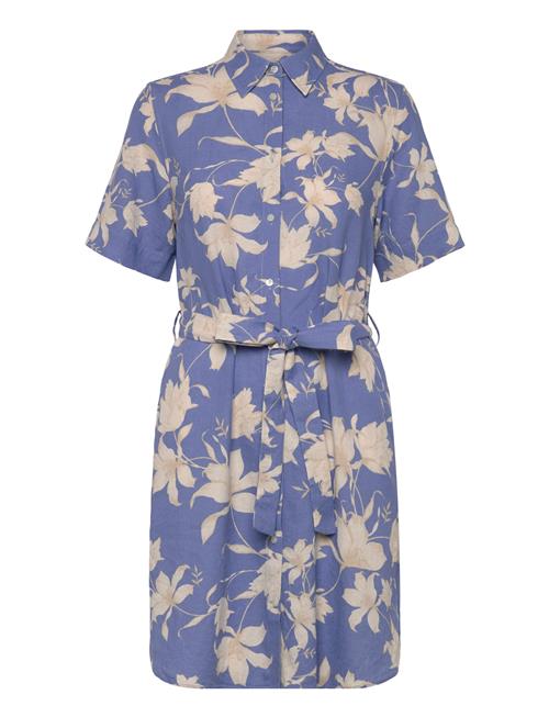 Gant | Reg Linen Floral Print Shirt Dress | 44
