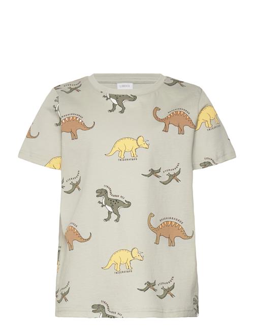 Lindex | Top Ss Dinos Aop | 122/128