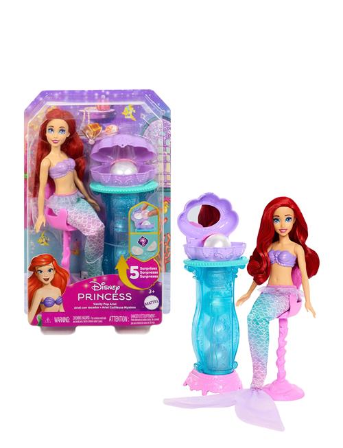 Disney Princess | Disney Princess Ariel Vanity Pop Mermaid Fashion Doll & Vanity With 5 Pop-Up Surprises | ONE SIZE