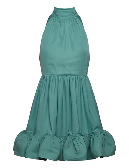 Malina | Fern Halterneck Ruffled Mini Dress | S