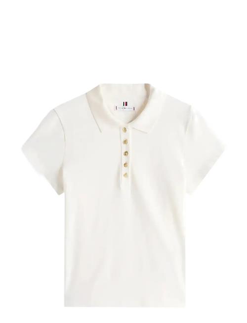 Tommy Hilfiger | Gold Button Slim Ss Polo | S