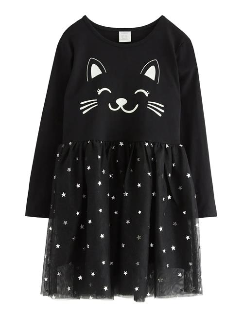 Lindex | Dress Mesh Skirt Cat Face | 98