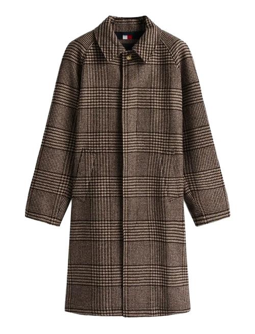 Tommy Hilfiger | Wool Check Coat | XXL
