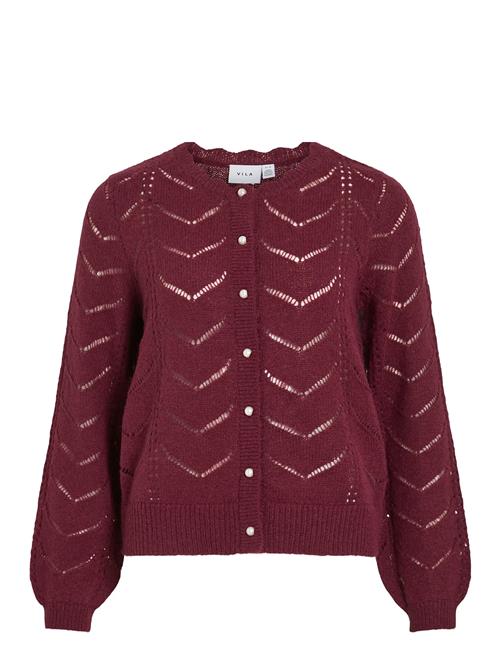 Vila | Vituli O-Neck L/S Detail Knit Cardi/Pb | M