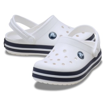 Crocs Crocband Clog Toddler Hvid US C8 (EU 24-25) Barn