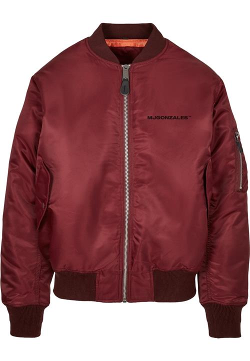 MJ Gonzales Overgangsjakke  vinrød / sort